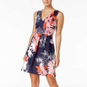 Vince Camuto Floral‎ Scuba Dress 14